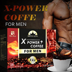Man X Power Coffee Maca Enlargement Instant Natural Herba Power Coffee 10g*20bag
