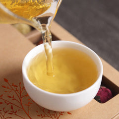 HelloYoung Yunnan Pu'er tea rose jasmine tea dragon pearl peony flower ball 6 flavors 18pcs