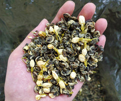 HelloYoung New Tea Jasmine Tea Silver Hair Small White Bud Biluochun Tea 500g/1.1lb