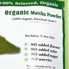 HELLOYOUNG Organic A+ Grade Matcha,Green Tea Powder 250G-Pure,Fresh Green, Tasty