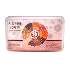 HelloYoung 15 cans/box ginseng ass hide glue goddess tea black ginseng life nourishing tea