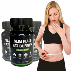 100% Authentic Organic Slim Plus - Fat Burner & Detox Slimming Capsules