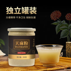 200g Genuine Gastrodia Elata Powder Special Grade Pure Ultra-fine Tianma Powder