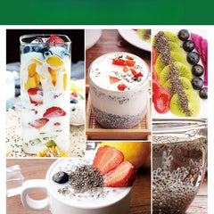 Certified Organic Chia Seeds with Omega-3 Bulk 2.2 LBs, Superfood, Gluten-Free