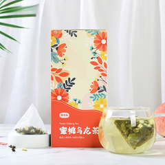 HelloYoung Honey Peach Oolong White Peach Oolong Tea Flower Fruit Grain Bag Cold Soaked Tea