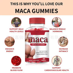100 % Maca-Wurzel plus Po-straffende BBL-Gummies zur Po-Hüfte-Vergrößerung