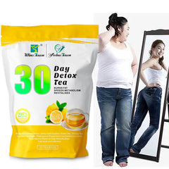 Lemon Flavor 30Days Detox Slimming Tea Loss Weight Boost Metabolism 3g*30bags