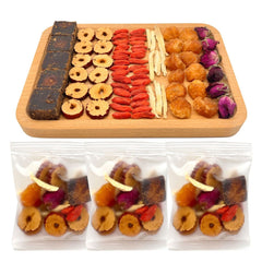 10 Packs of Combination Tea, Black Sugar, Goji Berries, Red Dates, Ginger Tea