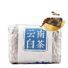 HelloYoung 4 Pieces*5g/bag 100g Chinese White Tea Mini Yunnan Bai Cha Tea Small Cake