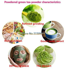 HelloYoung Powder 100% Natural Organic Slimming Matcha Premium Japan Matcha Green Tea 500g