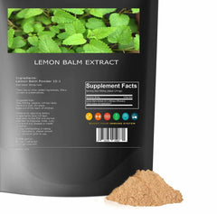 Lemon Balm Extract Powder 10:1 | Melissa Herbal Supplement 200G