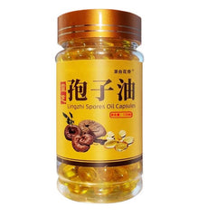 100% ORGANIC REISHI SPORE EXTRACT OIL 500mg x 200 Softgels NEW !