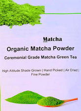 ORGANIC Matcha Powder - 100% Pure Matcha Green Tea (Priced to clear Stock)