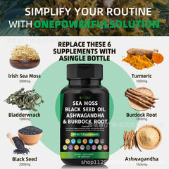 Dynamic Vitality Bundle - Sea Moss Multivitamin & Shilajit Power Combo