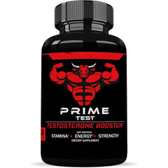 PRIME TEST Capsules - Testosterone Booster for Men, Energy & Endurance 120 Caps
