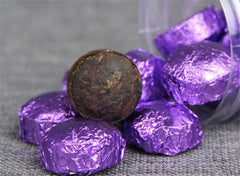 HelloYoung 100g Yunnan Puerh Tea Canned Jasmine Puer Small Tuocha Pu Er Ripe Tea Green Food