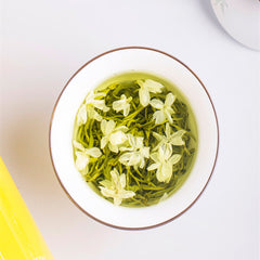 HelloYoung 50g Jasmine Flowers Green Tea Jasmine Flurries Chinese Green Tea Jasmine Flower