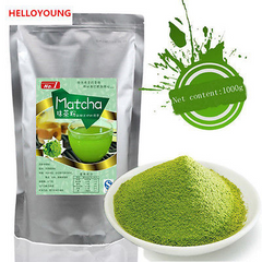 HelloYoung 100% Natural Organic Slimming Tea Reduce Weight Matcha Green Tea Powder 1000g
