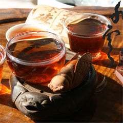 HelloYoung357g Yunnan Chinese Pu-erh Ripe Tea Black Pu'er Tea Health Green Food Puer Tea