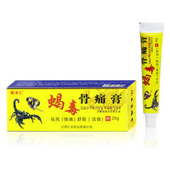 Scorpion Venom Analgesic Cream Rheumatism Arthritis Ointment Muscle Sprain Knee Waist Pain Back Shoulder Orthopaedic special 20g