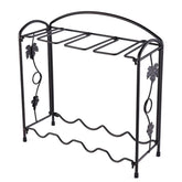 Creative retro wine rack goblet holder Multifunctional Kitchen Bar wine glass Display Storage Shelf Home decoration mx3091550