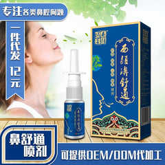 Nasal Herb Spray Chronic Allergic Rhinitis Sinusitis Treatment Nose Congestion Relief Traditional Medical Nose Care Liquid 30ml