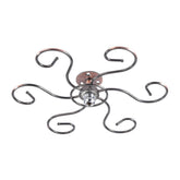 Stainless Steel Wine Rack Round Wine Glass Rack High Glass Rack Cabinet Wall Hanging Storage Box Wine Cabinet Decoration