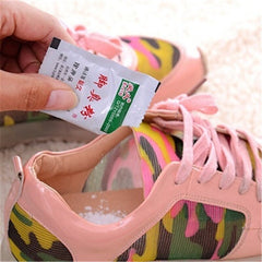 10pcs/lot Fungal Infections Foot Bath Powder Feet Care Athlete's Foot, Foot Odor, Sweat, Itching, Peeling, Beriberi