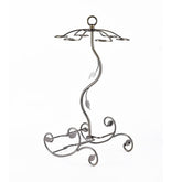 Iron Wire Maple Leaf Hollow Wine Rack Stand Hanging Drinking Glasses Stemware Rack Shelf Wine Bottle & Glass Cup Holder Display