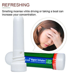 1Pc Motion Nasal congestion Cool Cream Refresh Relaxation Headache Aroma Nose Massage Stick Herbal Ointment P0057
