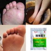 10pcs/lot Fungal Infections Foot Bath Powder Feet Care Athlete's Foot, Foot Odor, Sweat, Itching, Peeling, Beriberi