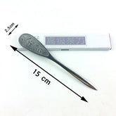 Tea Knife Stainless Steel Metal Insert Puerh Knifes Puer Tools Teas Knife For Kung Fu Teas Thickening Tea Knifes