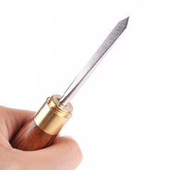 Natural Wood Tea Sets Brush Kungfu Teapot Tea Tray Cleaning Tools Stainless Puerh Tea Knife Needle Accessories Two-In-One