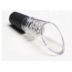 Red Wine Aerator Plastic acrylic Wine Pourer Pour Spout with Rubber Bottle Stopper Decanter Bar Tools
