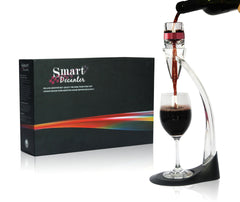 magic wine decanter red Wine Decanter Set Red Wine Quick Aerator&Tower with Filter Stand Holder Dining Bar