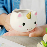 Unicorn Mug 300ml Rainbow Horse Unicorn Mugs Cup Cuteness 3D Unicorn Ceramic Coffee Mug Gold Stereo Cute Unicorn Cups