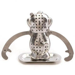 Heart/House/Duck/Monkey/Teapot/Ball/Bird/Shell Full Shape Stainless Steel Infuser Filter Strainer Tea Ball Spoon