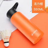 Vacuum Insulated Bike Bicycle Cycling Sports Water Bottle Stainless Steel Flask Jar Leak-proof Canteen 550mL 750mL