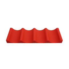 Novelty Fridge Can Beer Wine Bottle Rack Organiser Holder Mat Durable Silicone Stacking Tidy Tool Bar Accessories (Red& Blue)