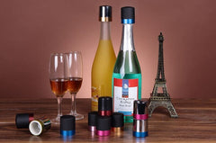 champagne stopper Aluminum alloy red wine stopper fresh-keeping bottle stopper bar tools 5 pieces