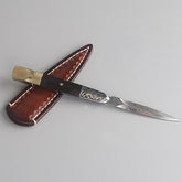 Creative Pure Stainless Steel Tea Knife Office Tea Ceremony Accessories Pattern Vintage Big Needles Cutter Puer Tea Pry Tools