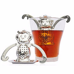 Heart/House/Duck/Monkey/Teapot/Ball/Bird/Shell Full Shape Stainless Steel Infuser Filter Strainer Tea Ball Spoon