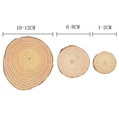 Tea Coasters Cup Holder Mat Coffee Drink Natural Wood Coaster Home Decor