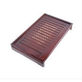 CJ186 Hot Sale Kung Fu Tea Set Natural Solid Wooden Tea Tray Rectangular Wood Traditional Puer Tea Tray Big Size
