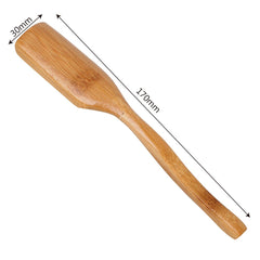 Natural Bamboo Tea Scoop Retro Style High Quality Delicate Spoon for Tea Honey Sauce Coffee Tea Leaves Chooser Holder