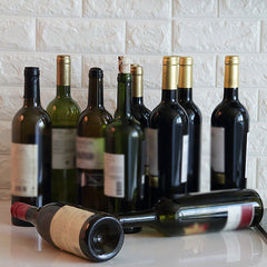 Creative Wine Rack Holders 12 Holes Home Bar Wall Grape Wine Bottle Holder Display Stand Rack Suspension Storage Organizer