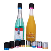 champagne stopper Aluminum alloy red wine stopper fresh-keeping bottle stopper bar tools 5 pieces