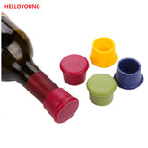 CJ047 Silicone Wine Bottle Stoppers Kitchen Bar Tools