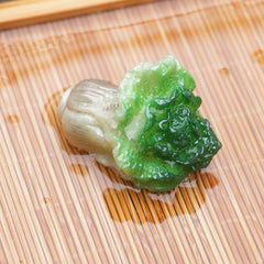 Resin Discoloration Tea Pet Cabbage Shaped Tea Tray Accessories Tea Ceremony