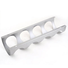1PC 3 or 4 Hole Stainless Steel Wall Mounted Wine Holder Rack Household Wine Bottle Holder For Homeuse With Screws